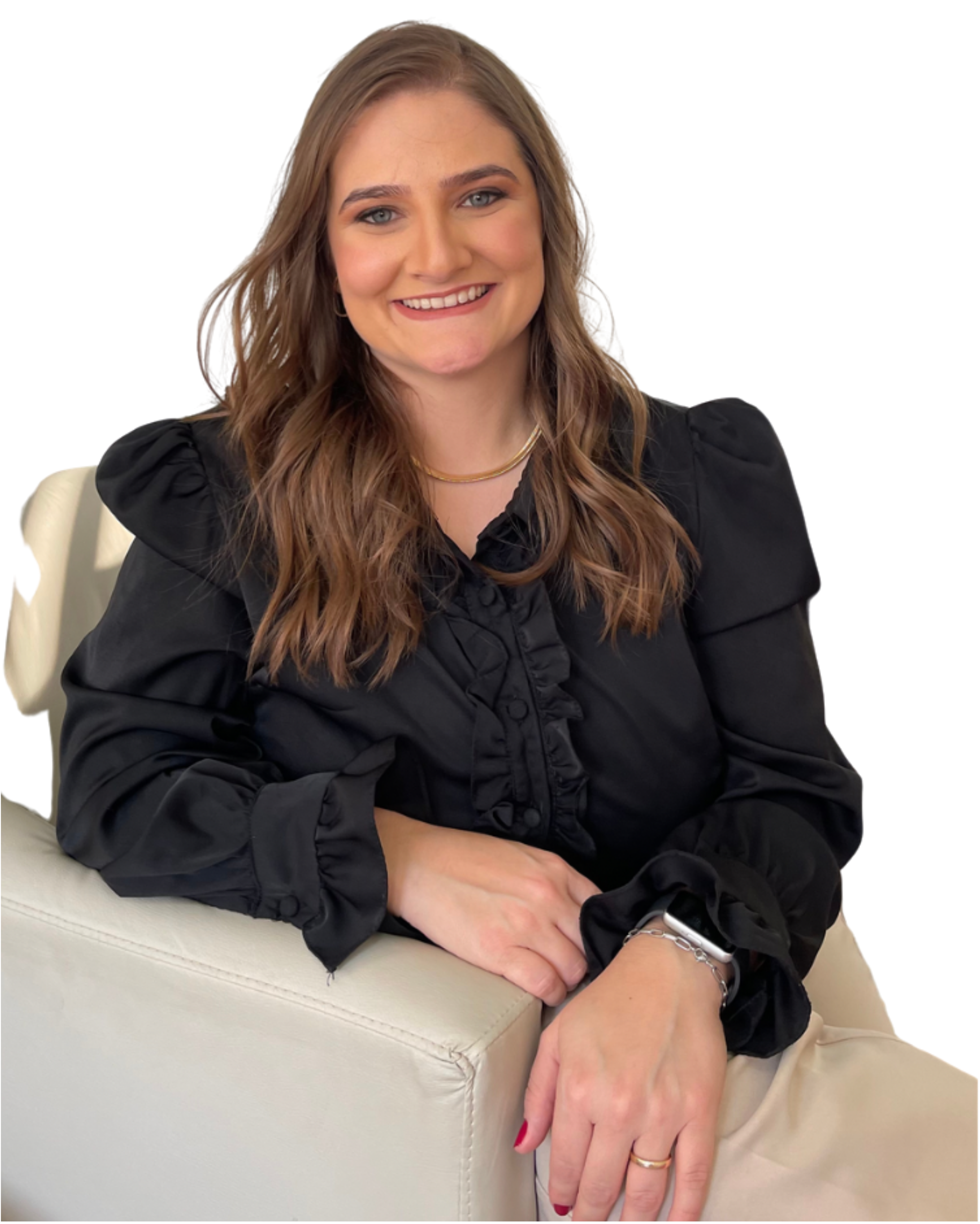 Dra. Leticia Guareschi sorrindo