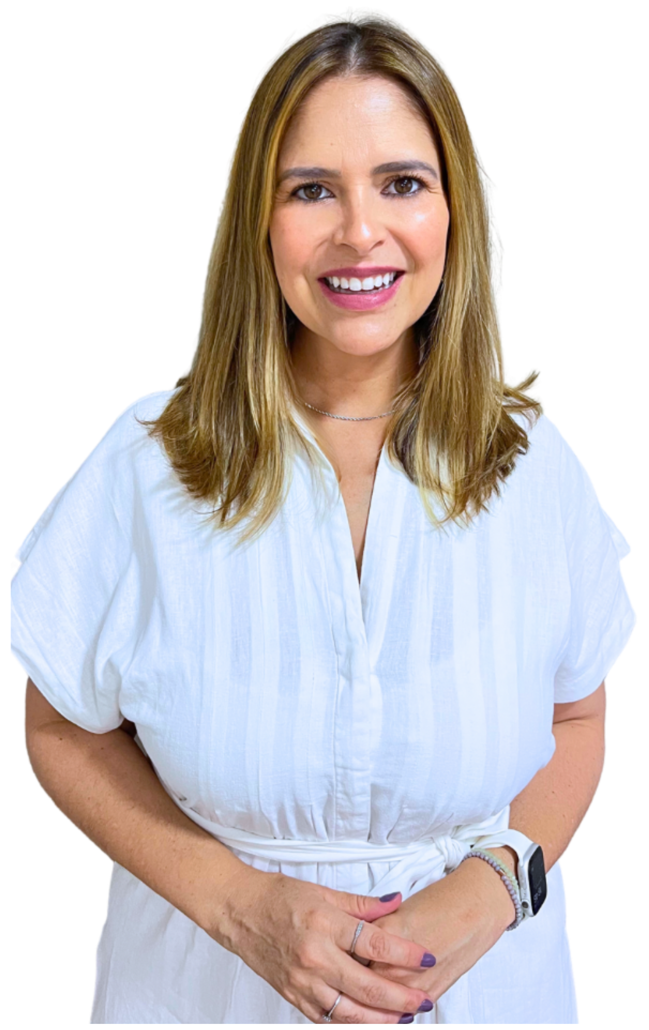 Dra. Raíza sorrindo